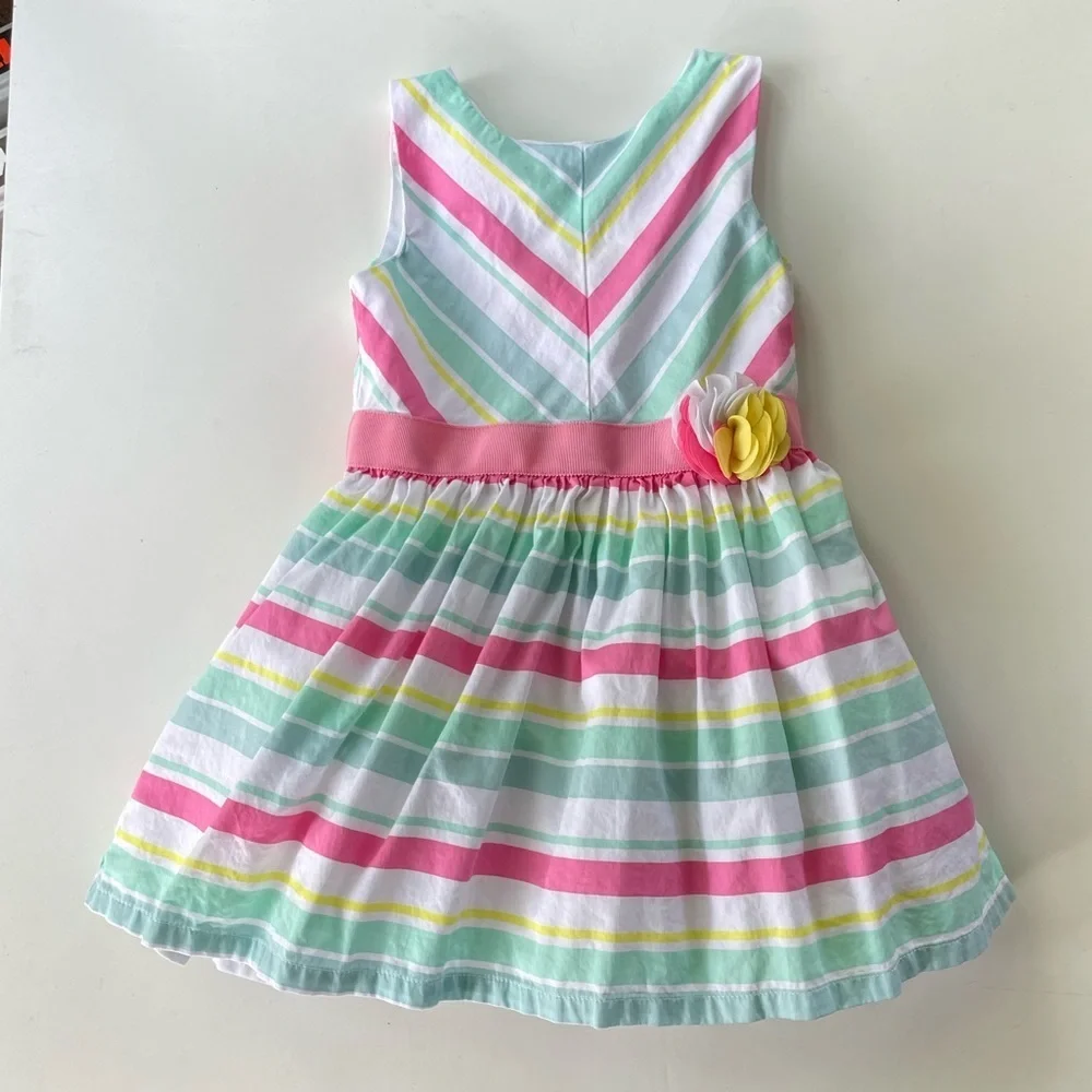 Carter’s Toddler Girl Stripped Dress Sz 2T